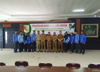 Novriwan Lantik 10 Pejabat Fungsional di Tubaba