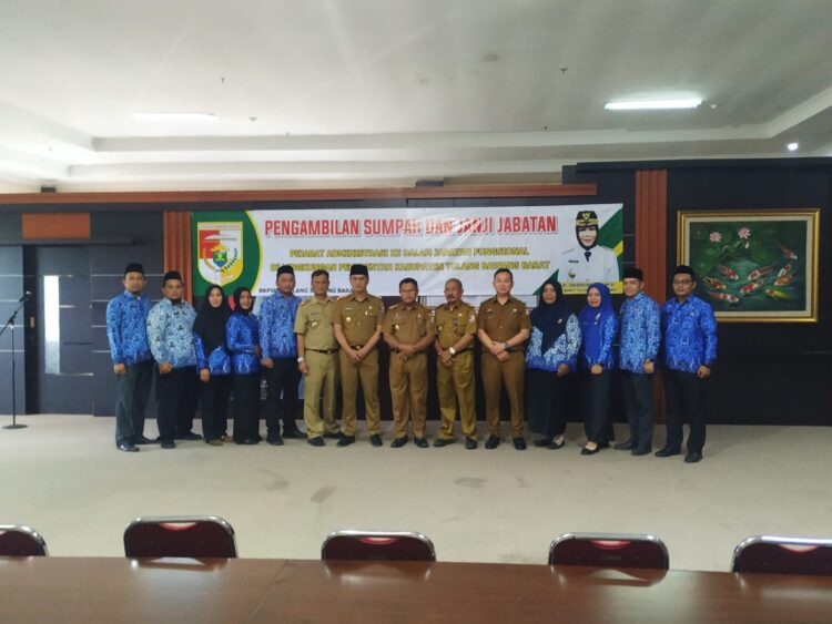 Novriwan Lantik 10 Pejabat Fungsional di Tubaba