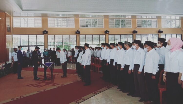 Adipati Lantik 1.425 anggota BPK se–Kabupaten Way Kanan periode 2022 – 2028