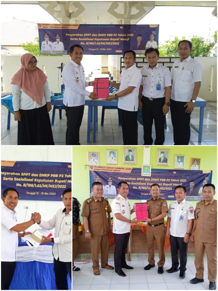 Distribusikan SPPT dan DHKP PBB-P2 2022, Bapenda Mesuji Optimistis Realisasi 100%