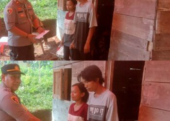 Kapolsek Banjit Kunjungi Rumah Korban Hanyut di Sungai Cempedak