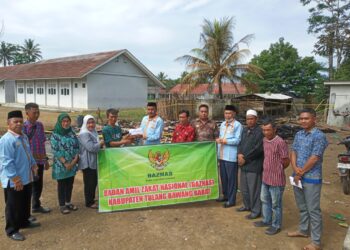 Korban Kebakaran di Tiyuh Gunung Menanti Mendapat Bantuan Baznas