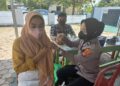 Rangking 3 Capaian Vaksinasi , Polres Way Kanan Tancap Gas Buka Layanan Vaksinasi di SKCK