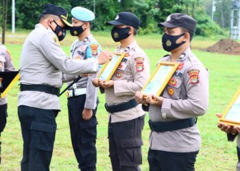 Dipecat Tidak Hormat, 3 Anggota Polres Tubaba Terlibat Narkoba dan Disersi