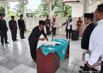 Tujuh Camat Se-Mesuji Dilantik Sebagai PPAT Sementara