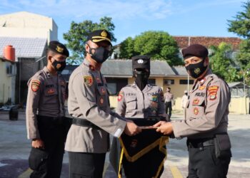 Sat Samapta Polres Pringsewu di Nobatkan Sebagai Personil Terbaik Polres Pringsewu