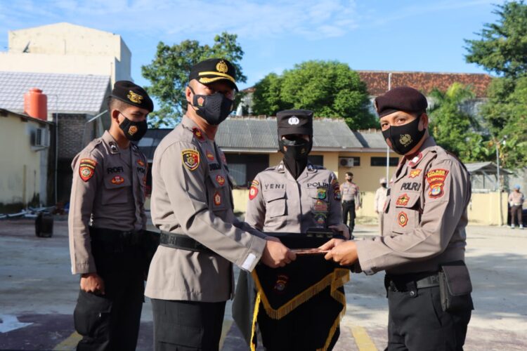 Sat Samapta Polres Pringsewu di Nobatkan Sebagai Personil Terbaik Polres Pringsewu