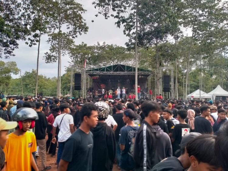 Anniversary 1st Rakyat CB Lampung Dimeriahkan Ribuan Orang
