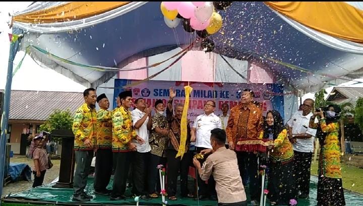 Hadiri HUT ke-31 SMAN 1 Simpang Pematang, Ini Pesan Sulpakar