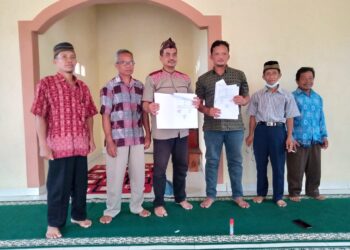 Penandatanganan MoU Kampung sedekah bersama LAZDAI LAMPUNG