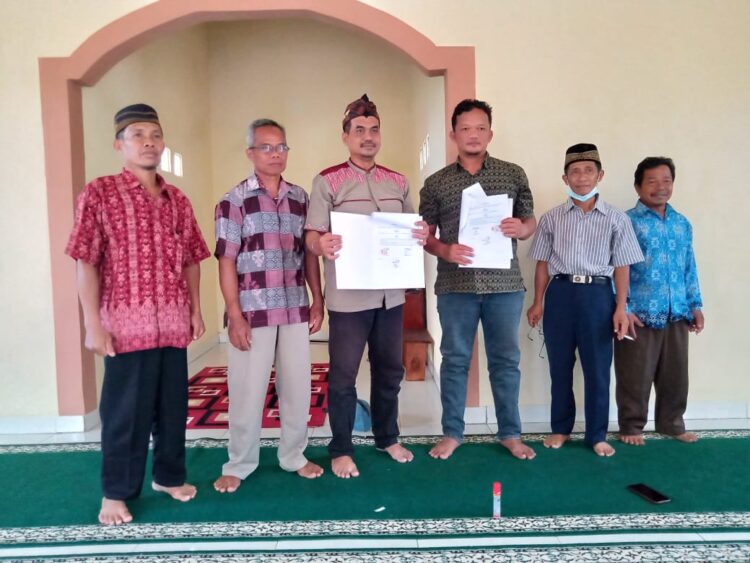 Penandatanganan MoU Kampung sedekah bersama LAZDAI LAMPUNG