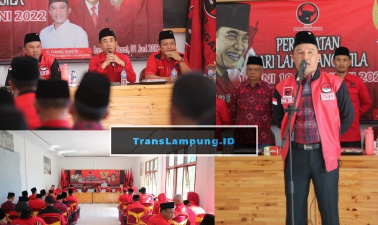 Harlah Pancasila, PDIP Lambar : Perbedaan Menjadi Warna Menjaga Keutuhan NKRI