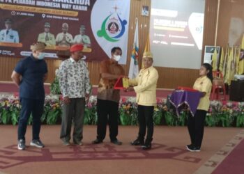 Bupati Adipati Hadiri Pelantikan Perhimpunan Pemuda Hindu Peradah Indonesia Kabupaten Way Kanan Periode 2021-2024