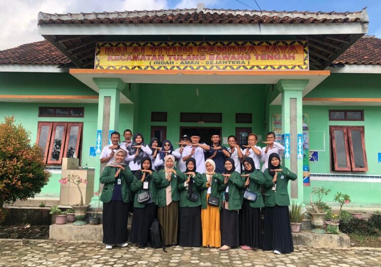 Tiyuh Candra Jaya Sambut Baik Kedatangan Mahasiswa KKN, Sejumlah Program Disinergikan