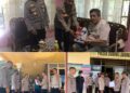 Empat Personil Polres Way Kanan Yang Sakit Menahun, Terima Talih Asih Kapolda Lampung