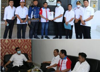 Partai Perindo Kunjungi KPU Way Kanan