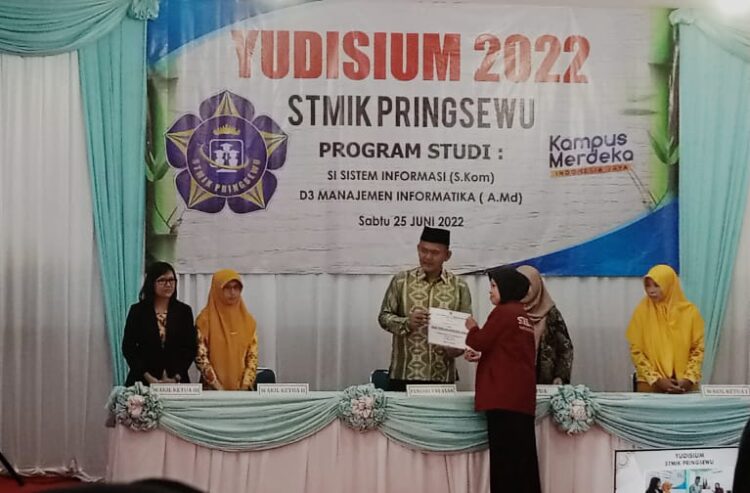 STMIK Pringsewu Gelar Yudisium Ke XXIII