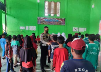 Tanamkan Kedisiplinan, Kepatuhan Berlalu Lintas Sejak Dini, Satlantas Polres Mesuji Adakan Seleksi dan Pelatihan Pocil