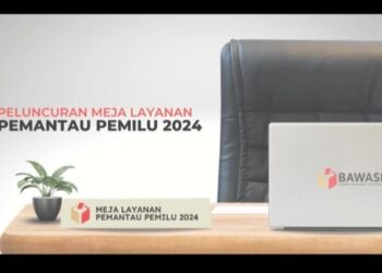 Launching Meja Layanan Pemantau Pemilu, Bawaslu Tubaba Buka Pendaftaran