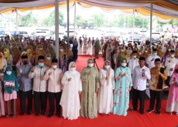 Ciptakan Kehidupan Lampung Berjaya,Pemprov & TP-PKK Lampung Gelar Pengajian Di Lampura