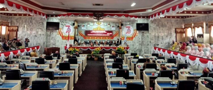 DPRD Lampura Gelar Sidang Istimewa HUT Lampura Ke 76