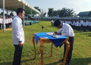 891 Pegawai PPPK Lampura Terima SK