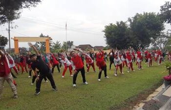 Wabup Syafi’i Apresiasi Senam Jantung Sehat YJI Tanggamus