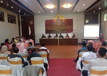 Mengundang Sejumlah Pihak KPU Tubaba Gelar Rakor, ini Pembahasannya