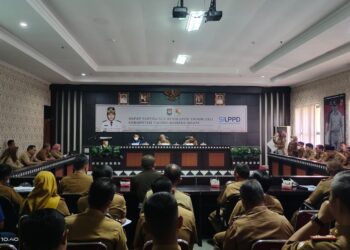 Rapat Supervisi Dan Reviu LPPD Tubaba, Ditjen Otonomi Daerah Berikan Pembinaan