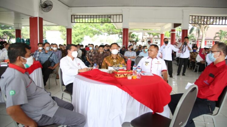 Duduk sambil Ngopi bareng, Nanang Ermanto ajak pelaku usaha bangun Lampung Selatan
