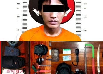 Kurang Dari Tiga Jam, Polsek Blambangan Umpu Ringkus Pelaku Curat Kabel Voksel Milik PLN