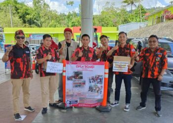 Peduli Korban Kebakaran Pemuda Pancasila Lambar Kembali Galang Dana