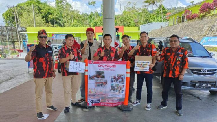 Peduli Korban Kebakaran Pemuda Pancasila Lambar Kembali Galang Dana