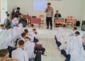 Cegah Kenakalan Remaja dan Bahaya Narkoba, Polisi Lambar Sambangi Sekolah