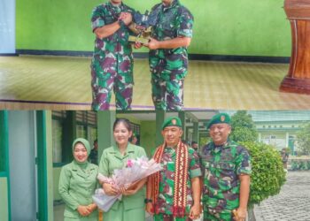 Penuh Haru, Warnai Lepas Sambut Dandim 0427/Way Kanan