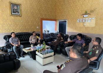 Jalin Silahturahmi, Kapolres Sambangi Kejaksaan Negeri Way Kanan