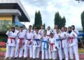 TONY EKA CANDRA MELEPAS ATLIT KARATE BKC LAMPUNG
