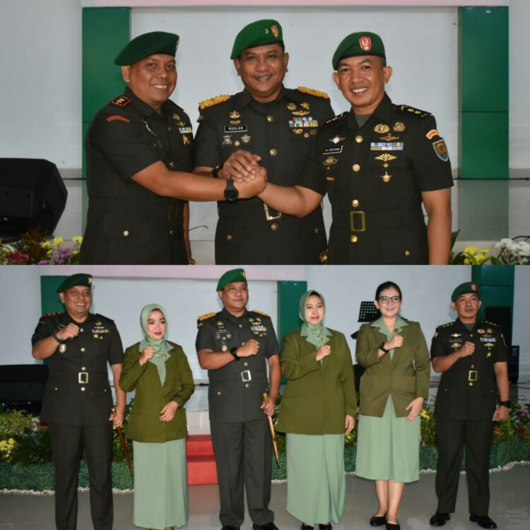 Letkol Inf Charluly Rudi Jatmiko Resmi Jabat Dandim Way Kanan