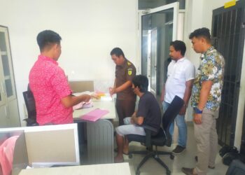 Berkas Lengkap, Polsek Sukoharjo Limpahkan Pelaku Curat Ke Kejaksaan Negeri Pringsewu