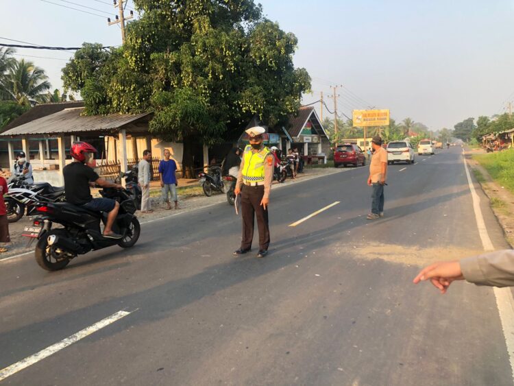Laka diJalinsum, 2 orang Pengendara motor meninggal dunia.