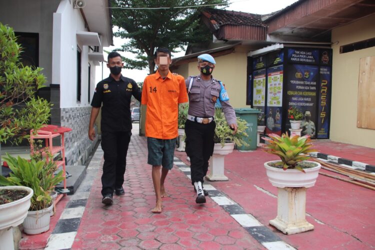 Satnarkoba Polres Pringsewu Ringkus Pengedar Narkotika, 6 Paket Sabu Disita