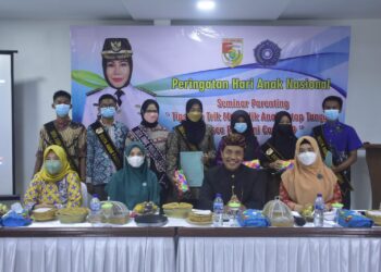 Pemilihan Duta Anak Tahun 2022 di Kabupaten Tubaba