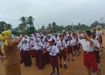 KBM SDN 1 Handuyang Ratu Dipindahkan Ke Gedung Exs Balai Dusun