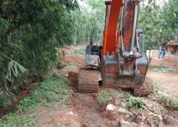 Bergerak Cepat, Pemkab Mesuji Tangani Penyebab Banjir Di Rejo Binangun