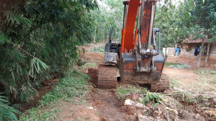 Bergerak Cepat, Pemkab Mesuji Tangani Penyebab Banjir Di Rejo Binangun