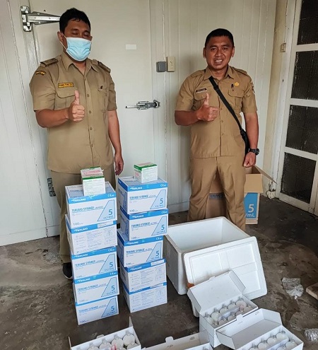 Vaksinasi PMK Dosis Kedua di Tubaba Siap Dimulai