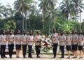 Jelang HUT Polwan Ke-74, Polwan Polres Pringsewu Ziarah di Taman Makam Pahlawan