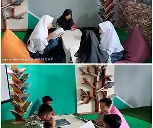 Tingkatkan Minat Baca Siswa, SMPN 19 Mesuji Sulap Perpustakaan Jadi Taman Rekreasi Baca