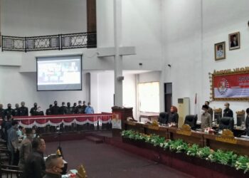 Paripurna DPRD Tubaba Berjalan Lancar, Sampaikan KUA-PPAS APBD 2023 dan APBD-P 2022