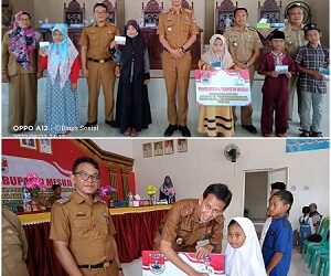 Pemkab Mesuji, Santuni 462 Anak Yatim Tersebar Di Tujuh Kecamatan